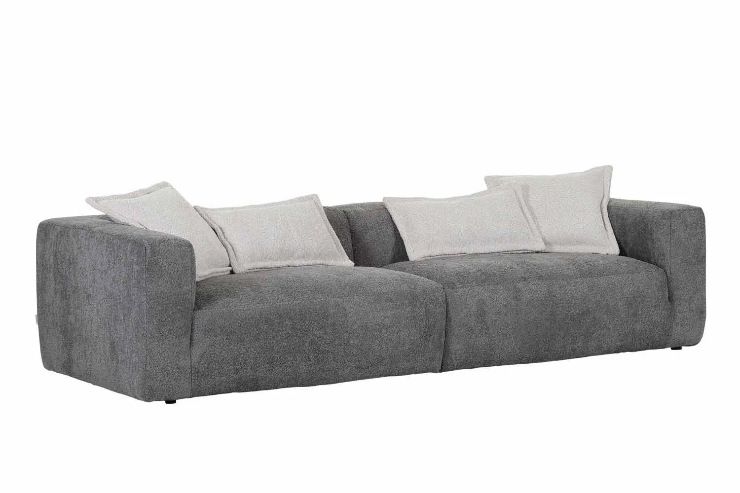 Ginger Moon Bigsofa in trendigen Bouclé Stoff