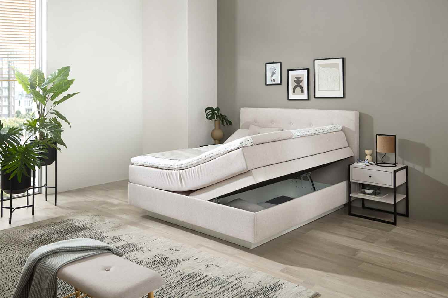 Gausmann Pure Buttom Boxspringbett