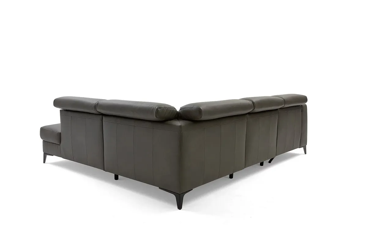 Musterring Ecksofa Leder MR9120 Motor Relaxfunktion