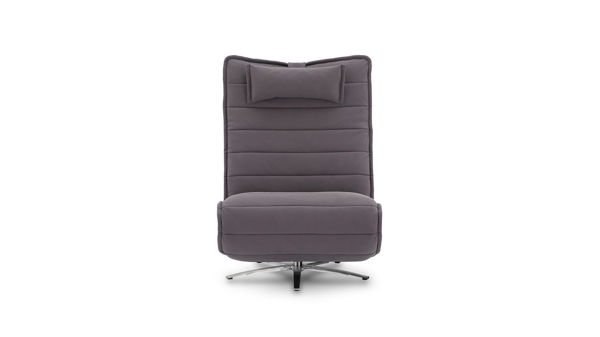 Design Relaxsessel Sara mit 2-Motoren und Akku Leder-05960022WW