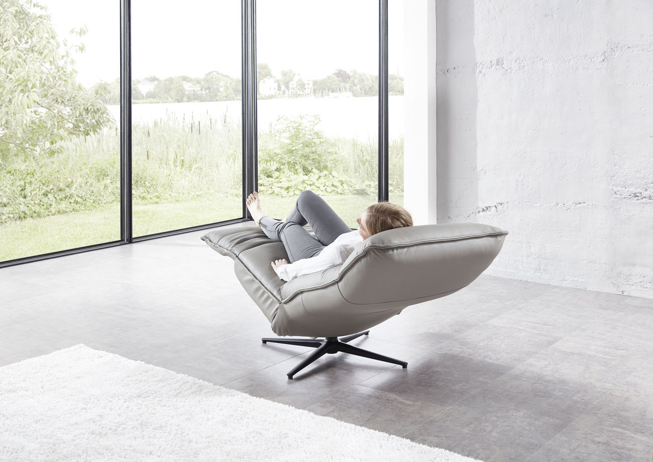 Echt Leder Relaxsessel Nevada XL (mit 2 Motoren)