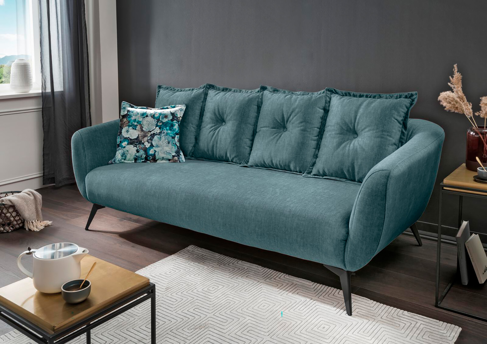 Sofa 2,5-Sitzer Baggio in Stoff