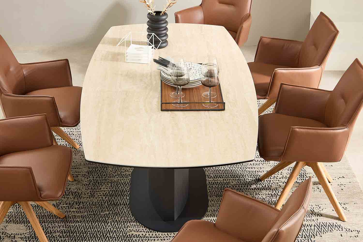 Dining Table Paris Esstisch mit Keramikplatte 