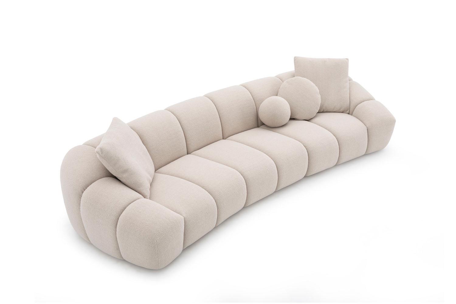 CAMPO DE´FIORI Marcello Designer Rundsofa in Stoff 