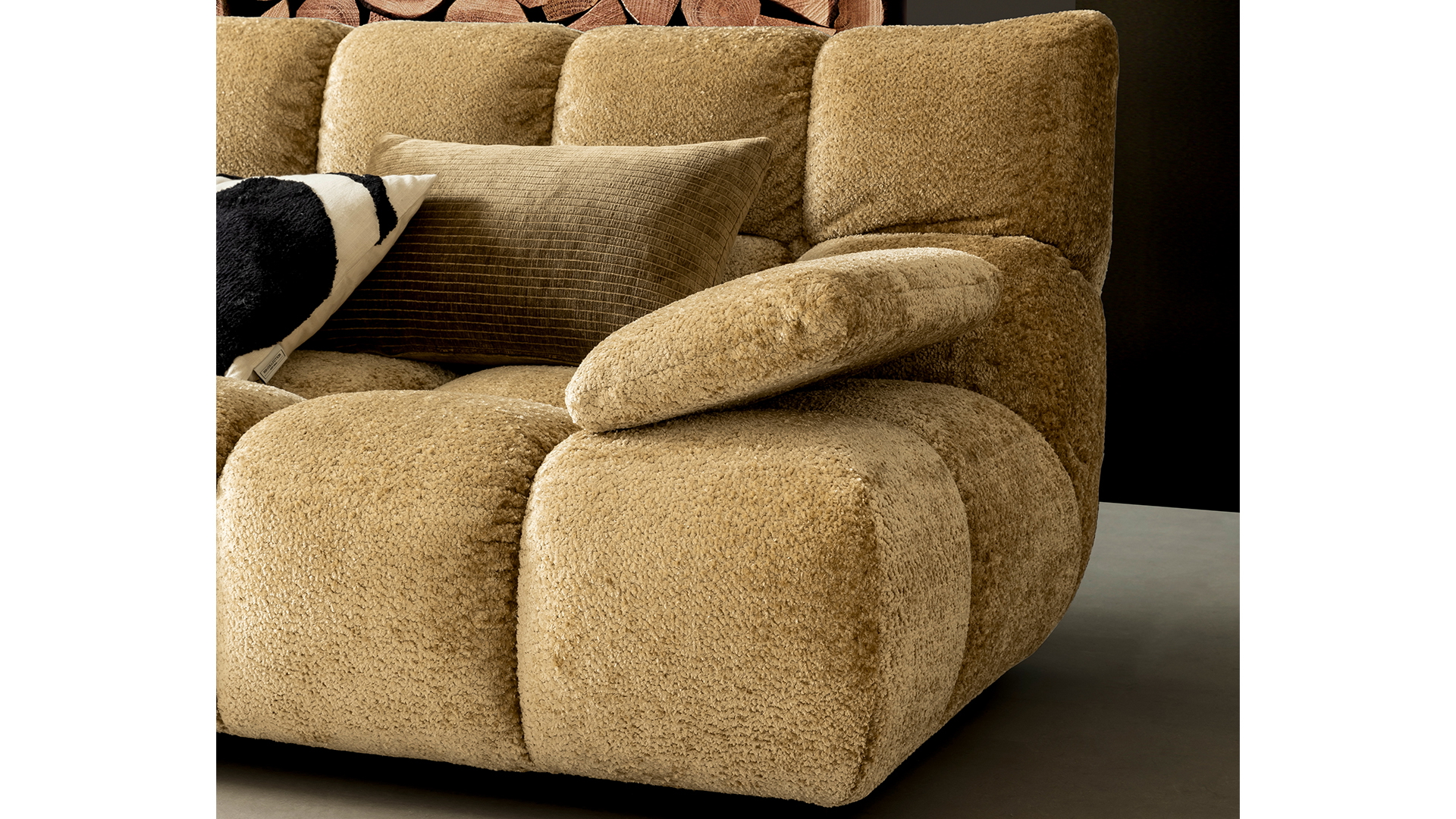 Candy Ecksofa Graceland mit Armteilverstellung in Stoff-0533Graceland01WW