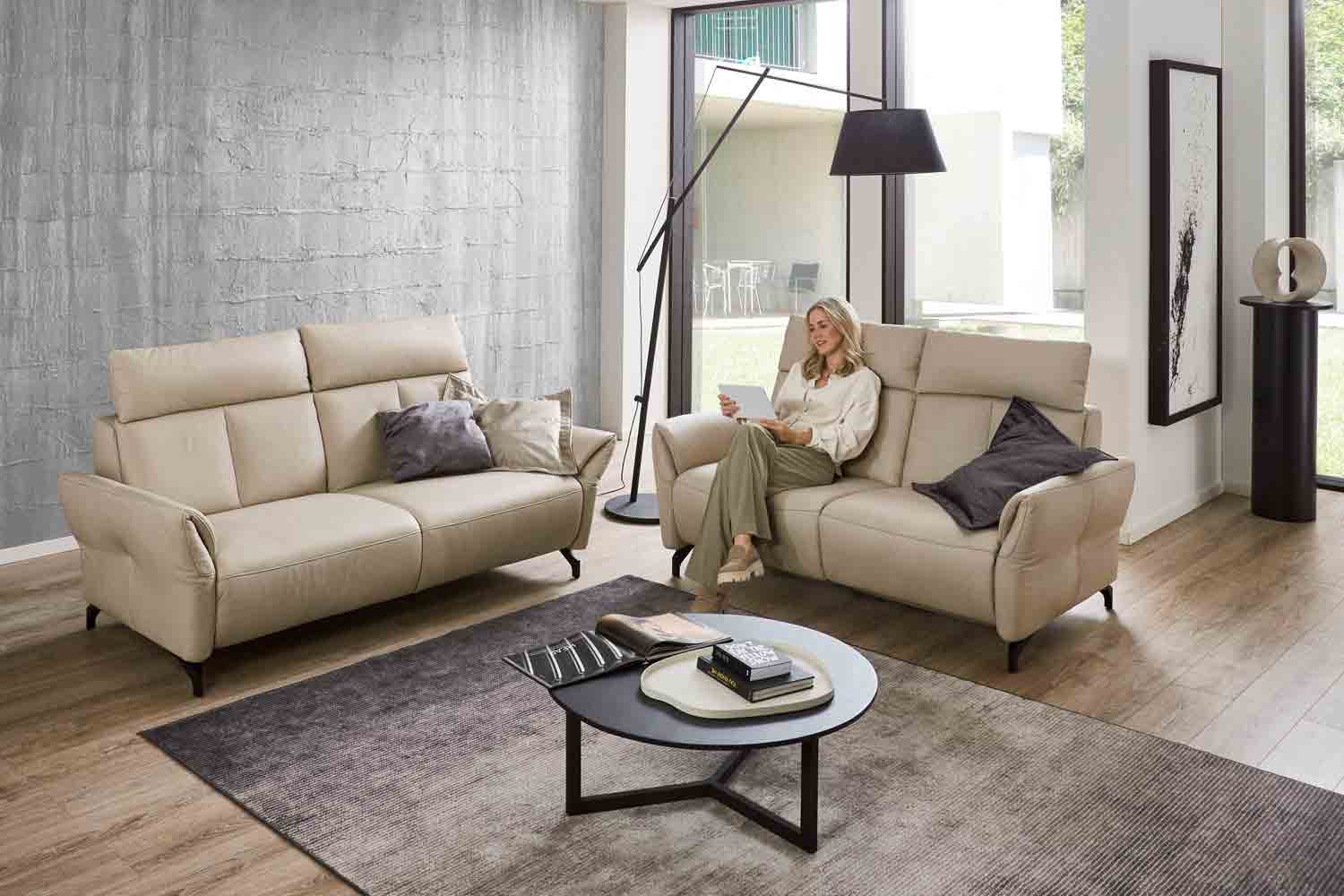 Thomas Brunner Edition 6 Couchgarnitur in Leder