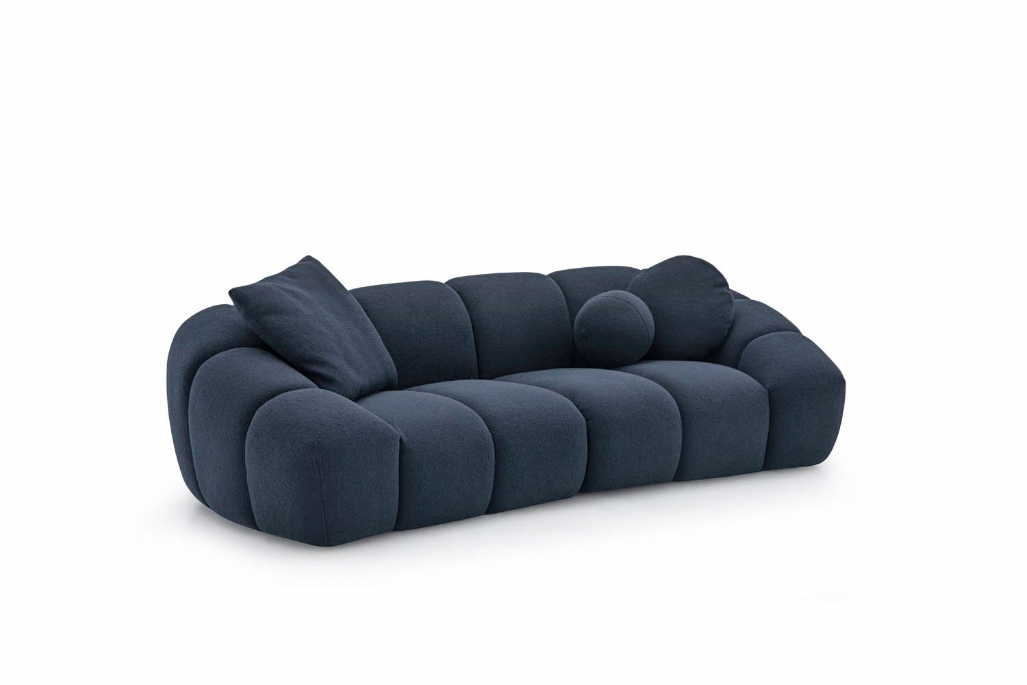 CAMPO DE´FIORI Marcello Designer Sofa 2-Sitzer in Stoff