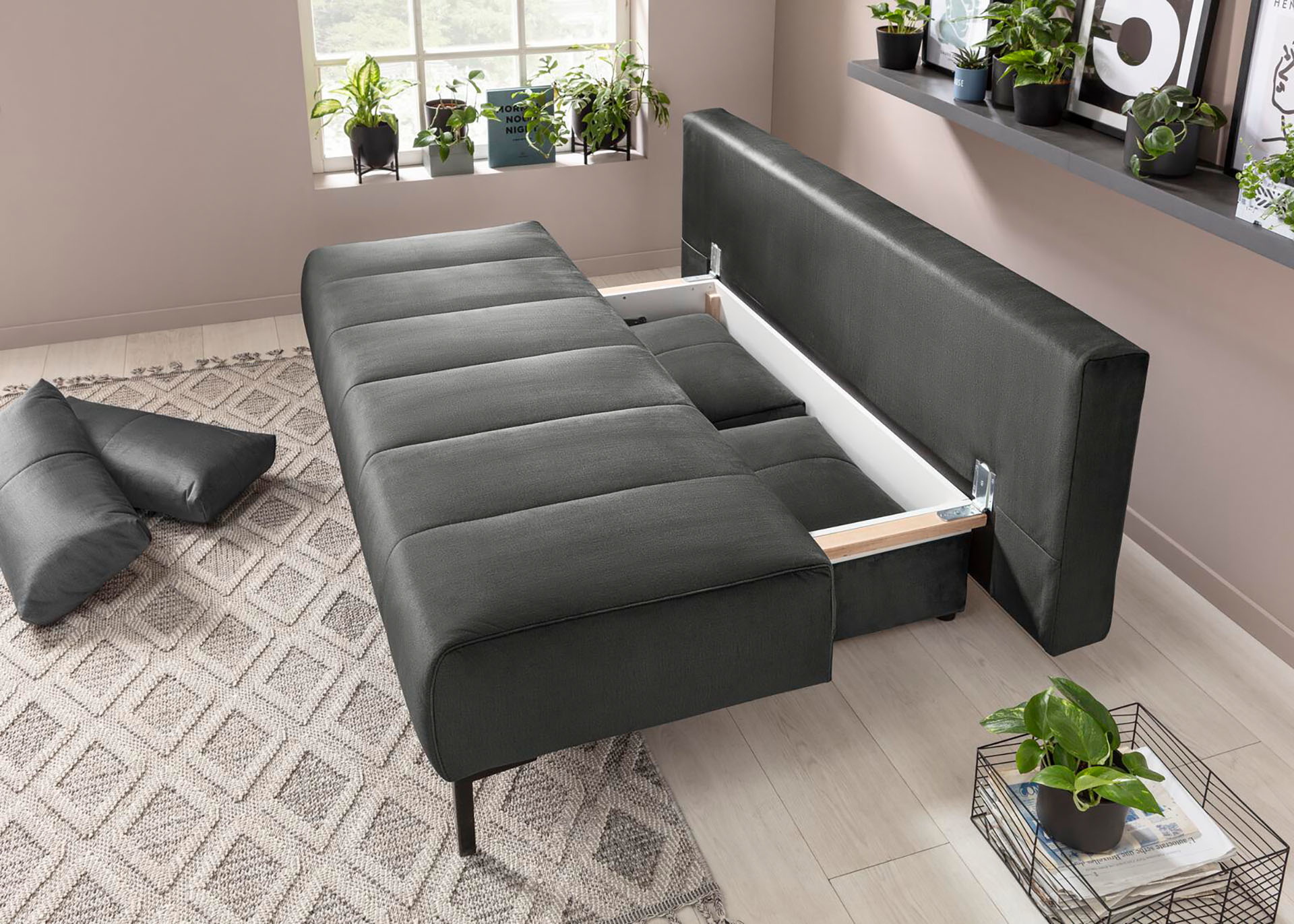 Schlafsofa Happy mit Bettkasten