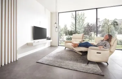 Echt Leder Rundsofa #360