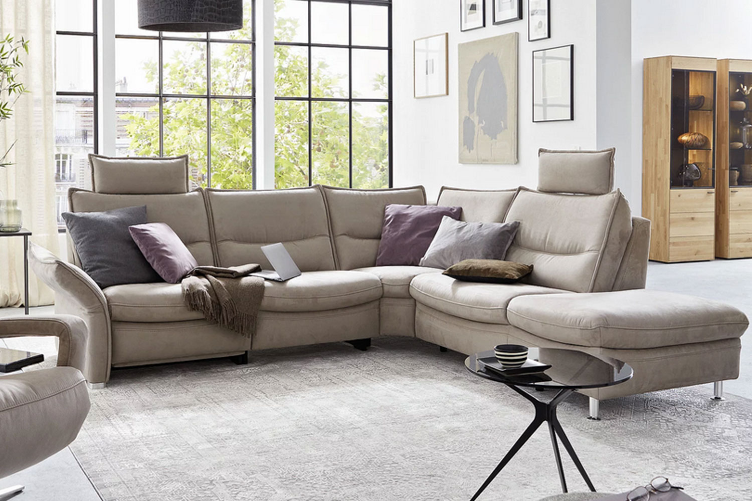Musterring MR 250 Ecksofa in Stoff