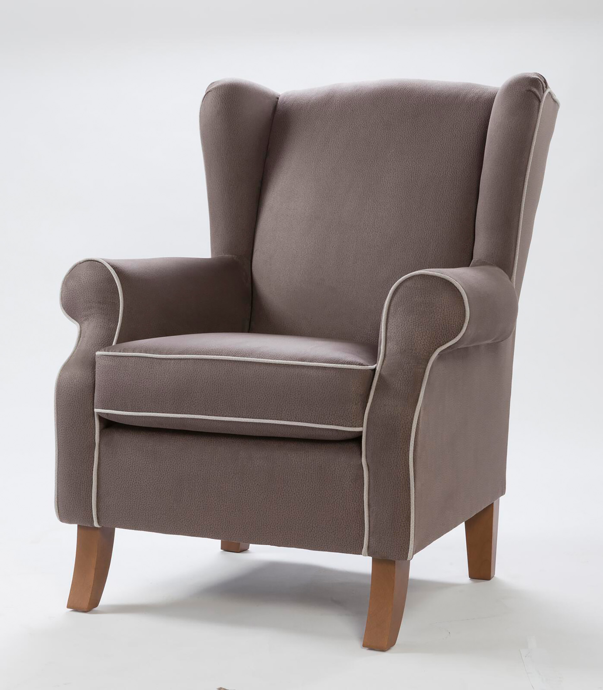 Ohrensessel Lagune mit Hocker