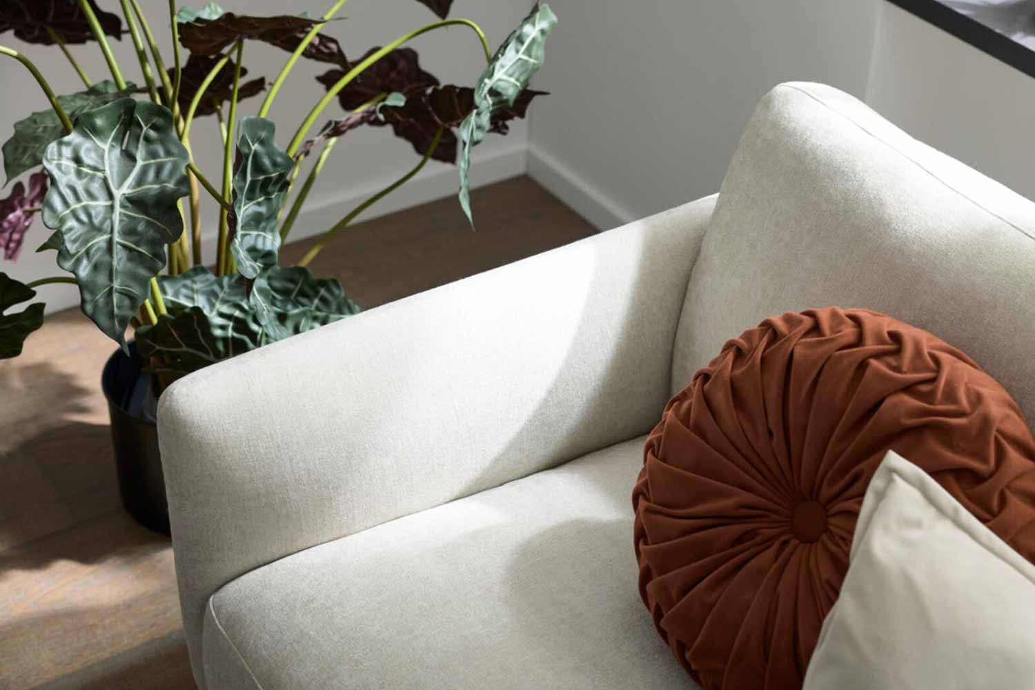 Roomio 4104 Sofa 3-Sitzer in Stoff 