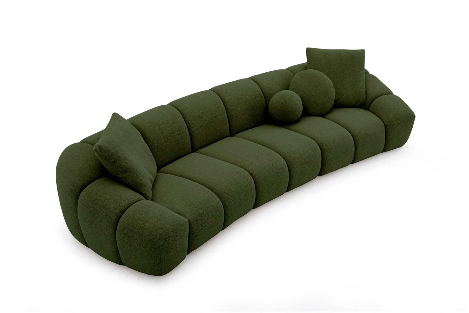 CAMPO DE´FIORI Marcello Designer Rundsofa in Stoff 