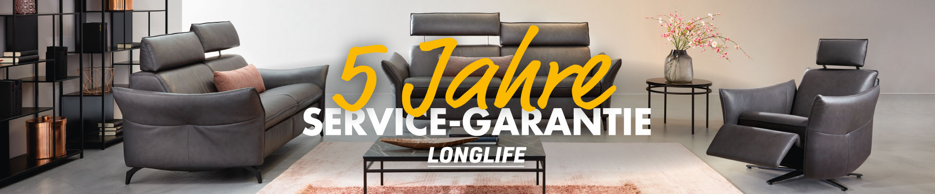 5 Jahre Service Garantie