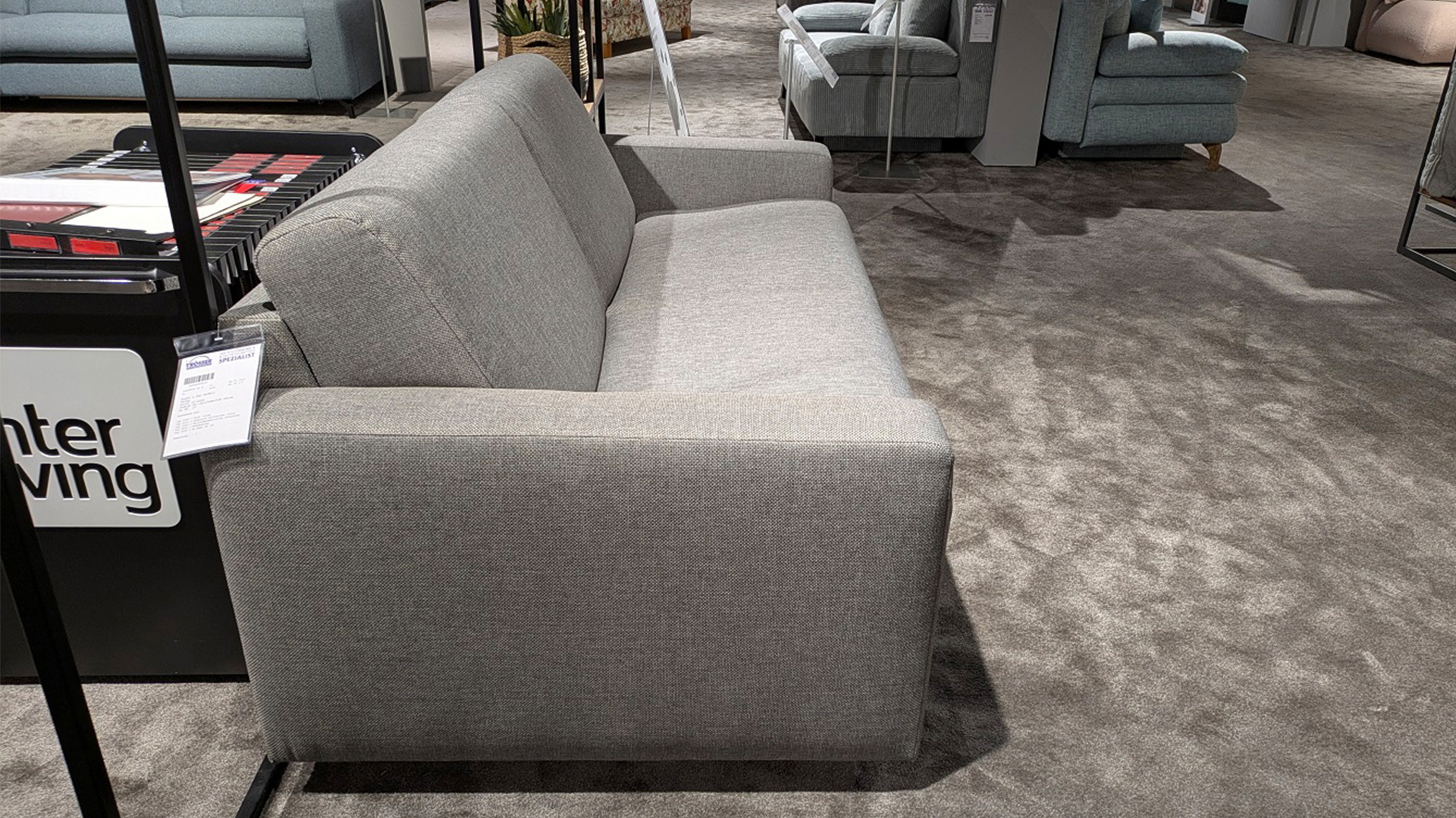 Bali Schlafsofa mit Kaltschaummatratze in Stoff-0459020436-33WW-A