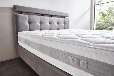 Boxspringbett Zensoo Bright 180x200cm mit Wendematratze 