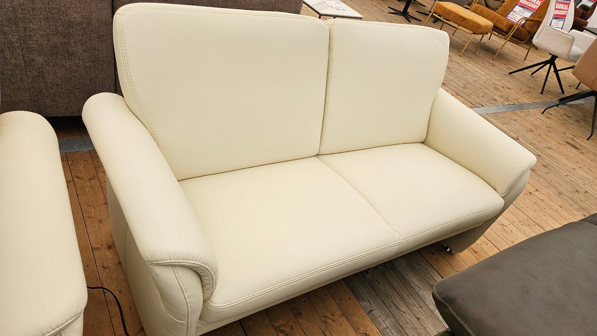 Couchgarnitur in Leder-0764800025-34WW-A