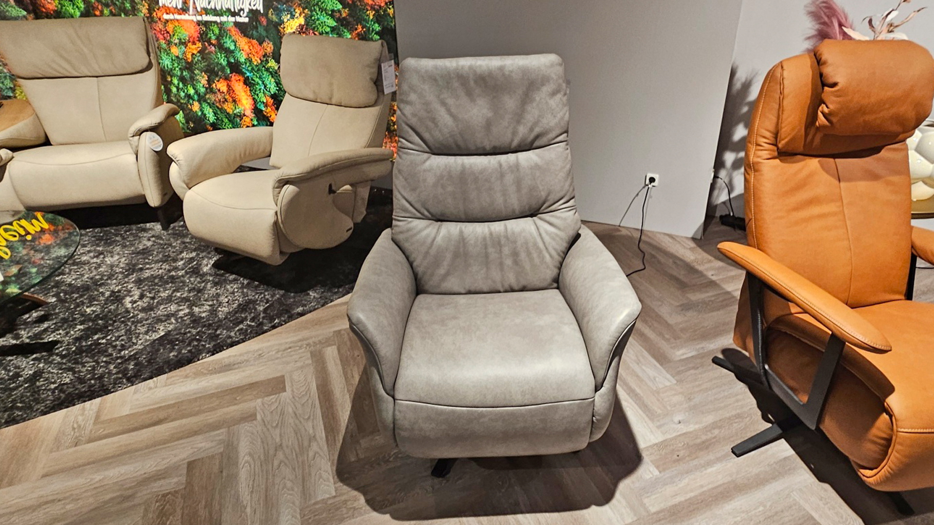 Himolla Massagesessel mit 2-motorischer Relaxfunktion in Leder  -0147109200-06WW-A