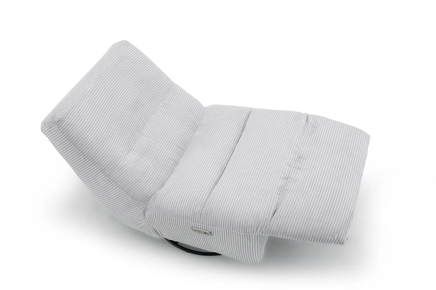 Schaukelsessel mit Relaxfunktion Motor Trendstoff Cord