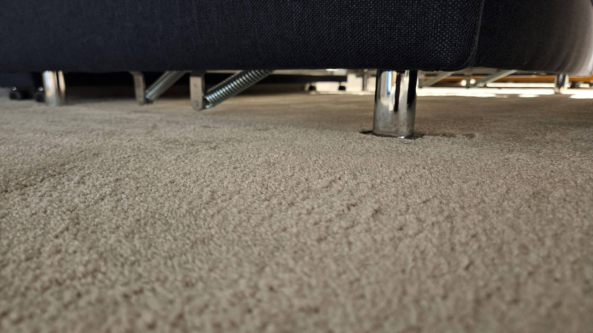 Bali Schlafsofa mit Kaltschaummatratze und Stauraum in Stoff -0459020420-49WW-A
