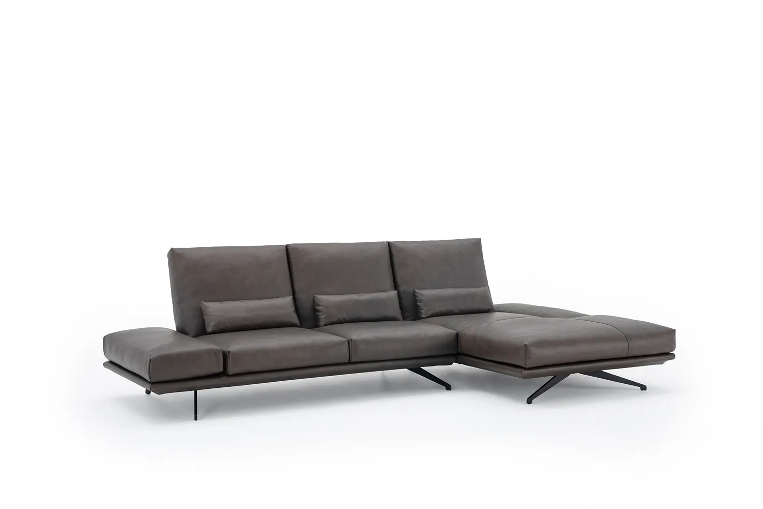 CAMPO DE´FIORI Giulia Ecksofa Rücken & Armteilverstellung 