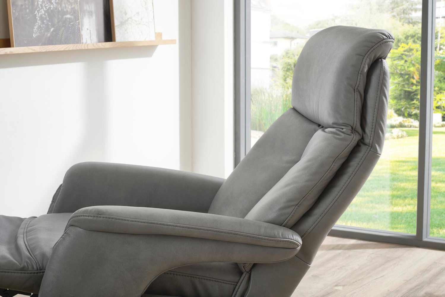 Relaxsessel inkl. Relaxfunktion in Leder