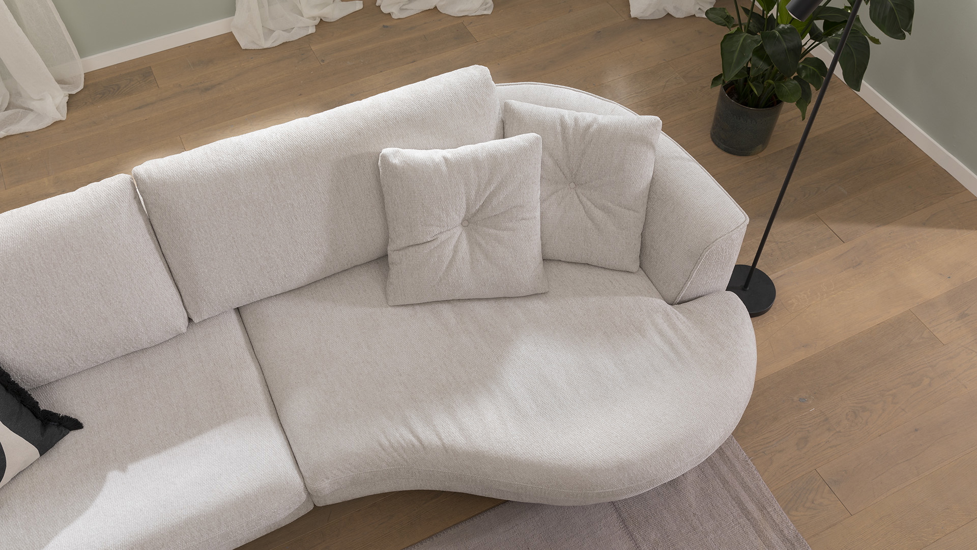 Ginger Moon Big Sofa Carpino in Stoff Ginger Moon Big Sofa Carpino in Stoff -0310Carpino00WW