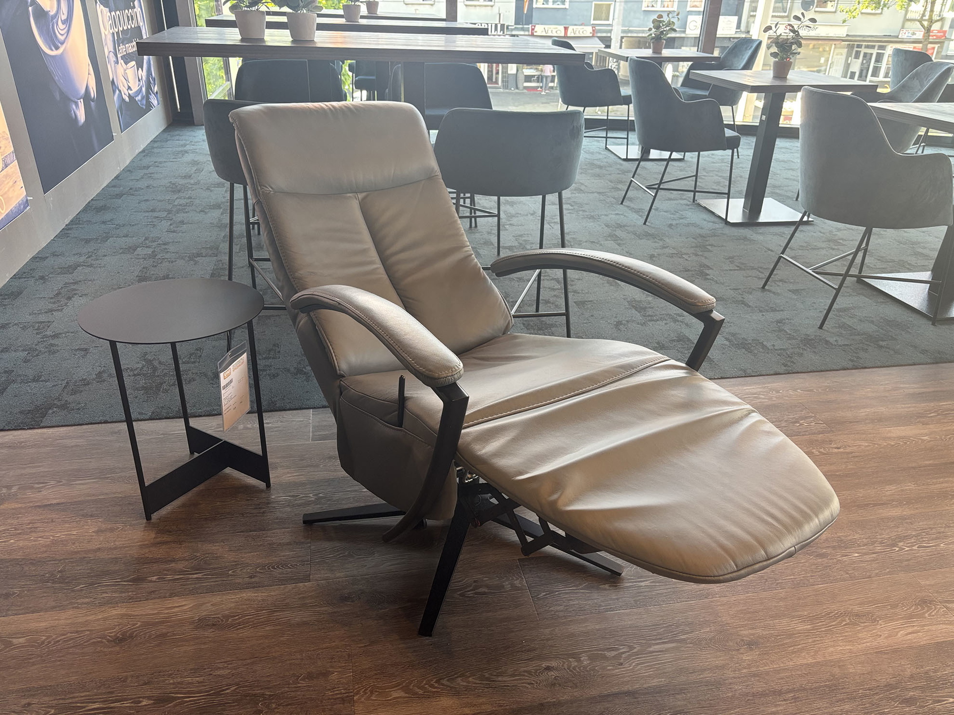 Modulmaster Relaxsessel mit manueller Funktion in Leder -0775013906-15WW-A