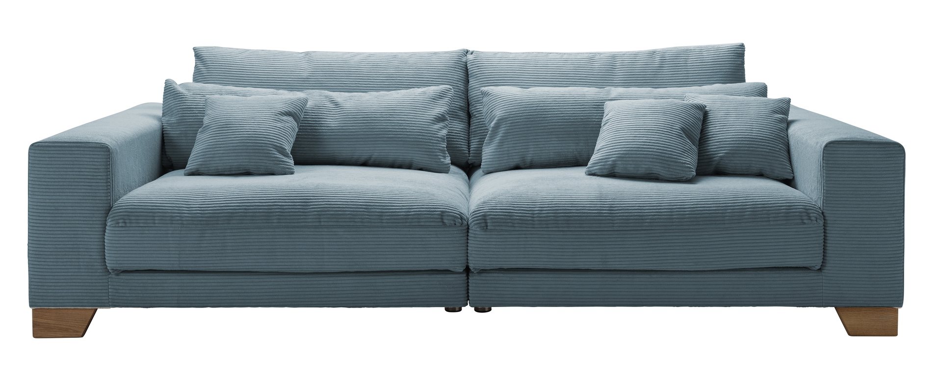 Big Sofa Play inkl. Kissen in Trendstoff Cord