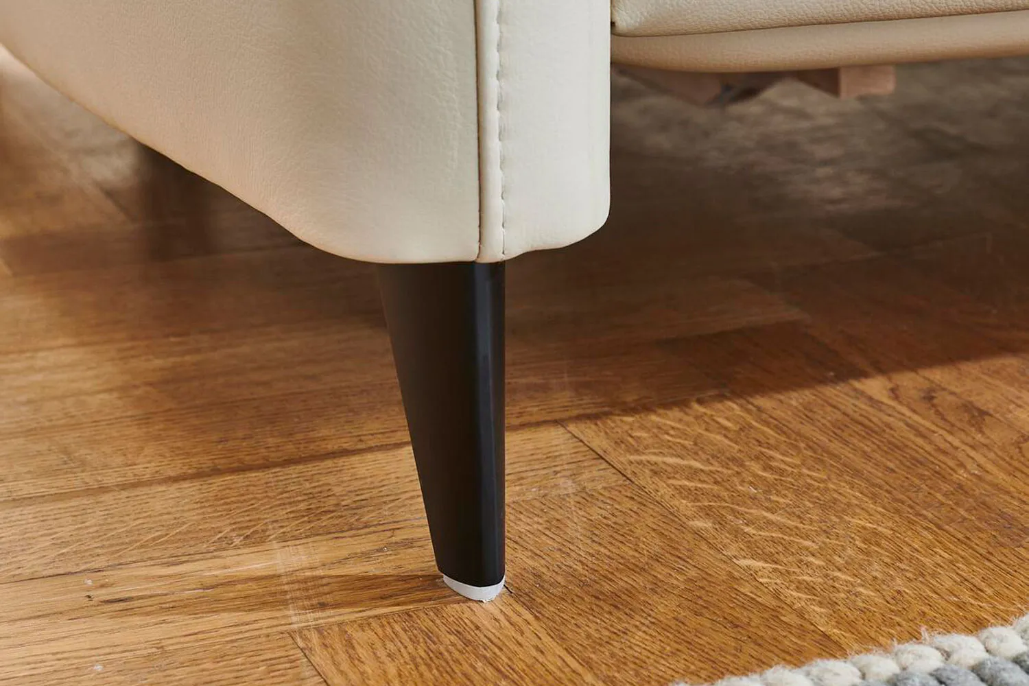 Leder Ecksofa kleine L-Form Leder Ecksofa kleine L-Form