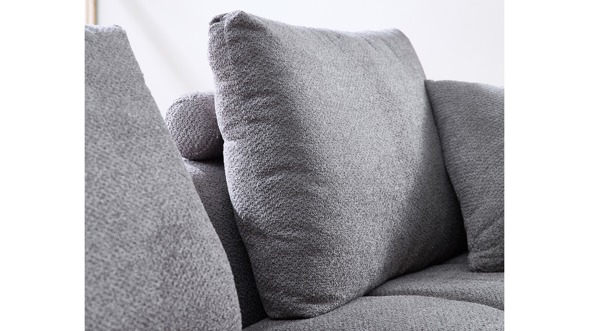 Ecksofa Heartbreaker mit losen Rückenkissen in Stoff Ecksofa Heartbreaker mit losen Rückenkissen in Stoff-05971023WW
