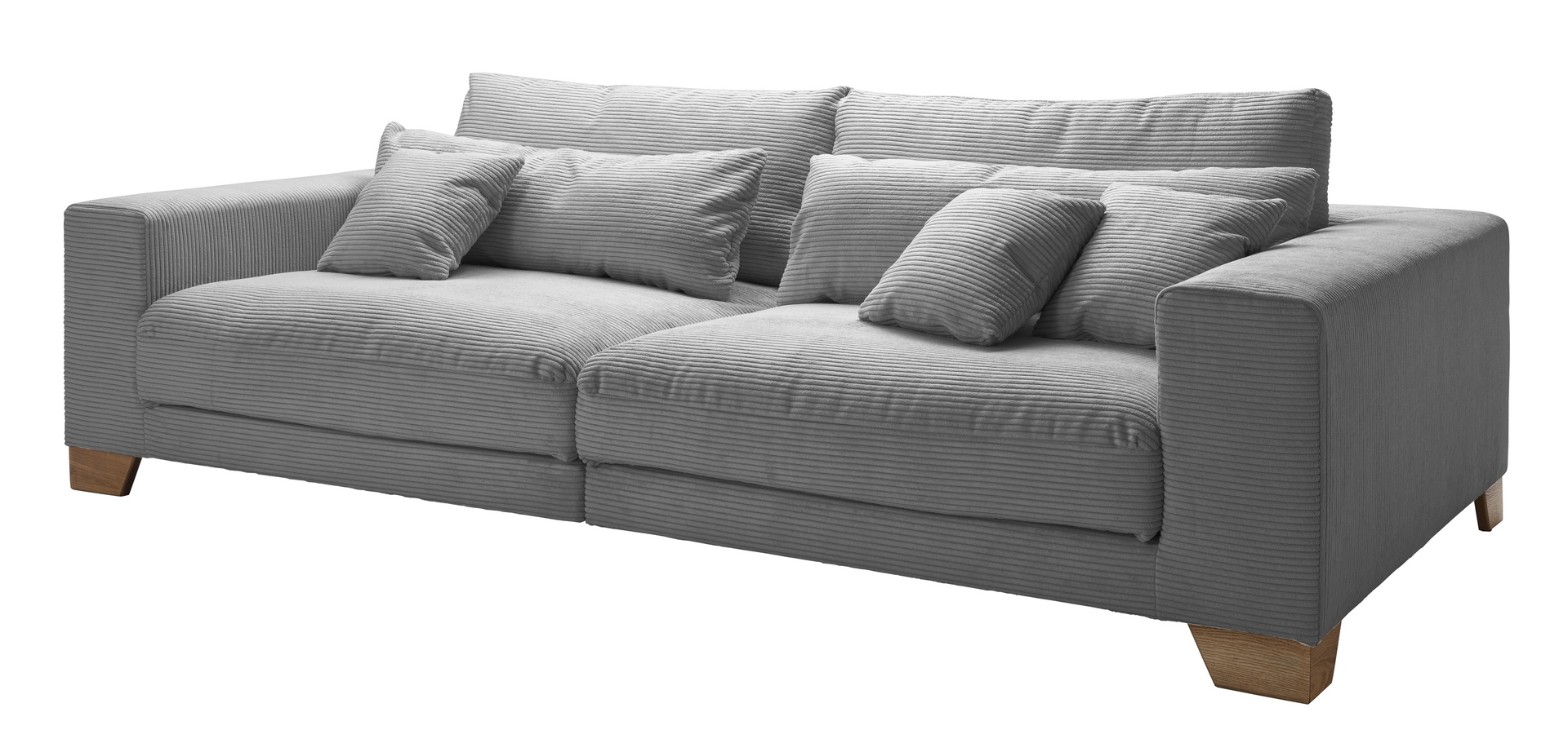 Big Sofa Play inkl. Kissen in Trendstoff Cord