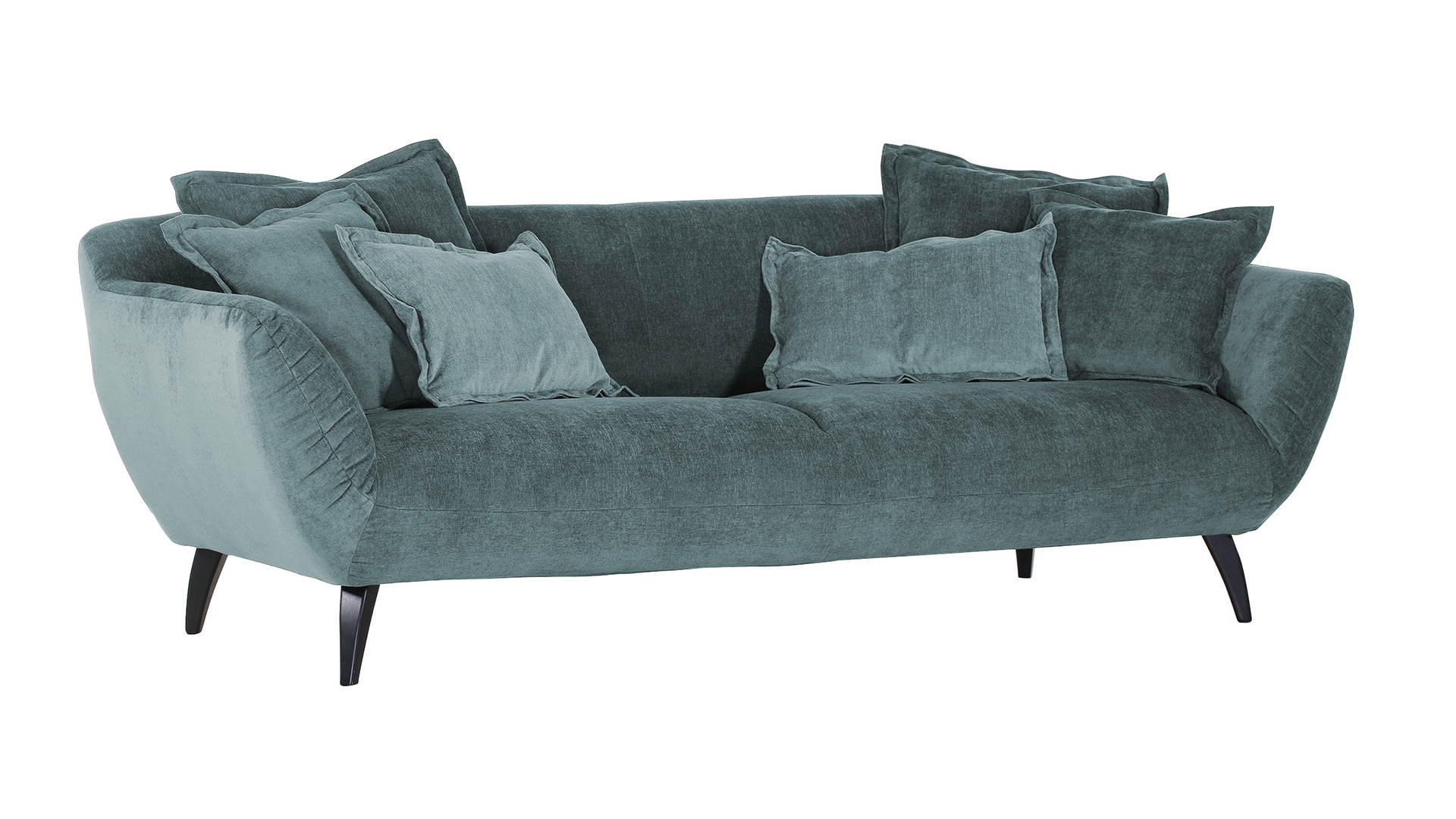 Ginger Moon Big Sofa Mocca mit Kissen in Stoff Ginger Moon Big Sofa Mocca mit Kissen in Stoff-0310MoccaWW