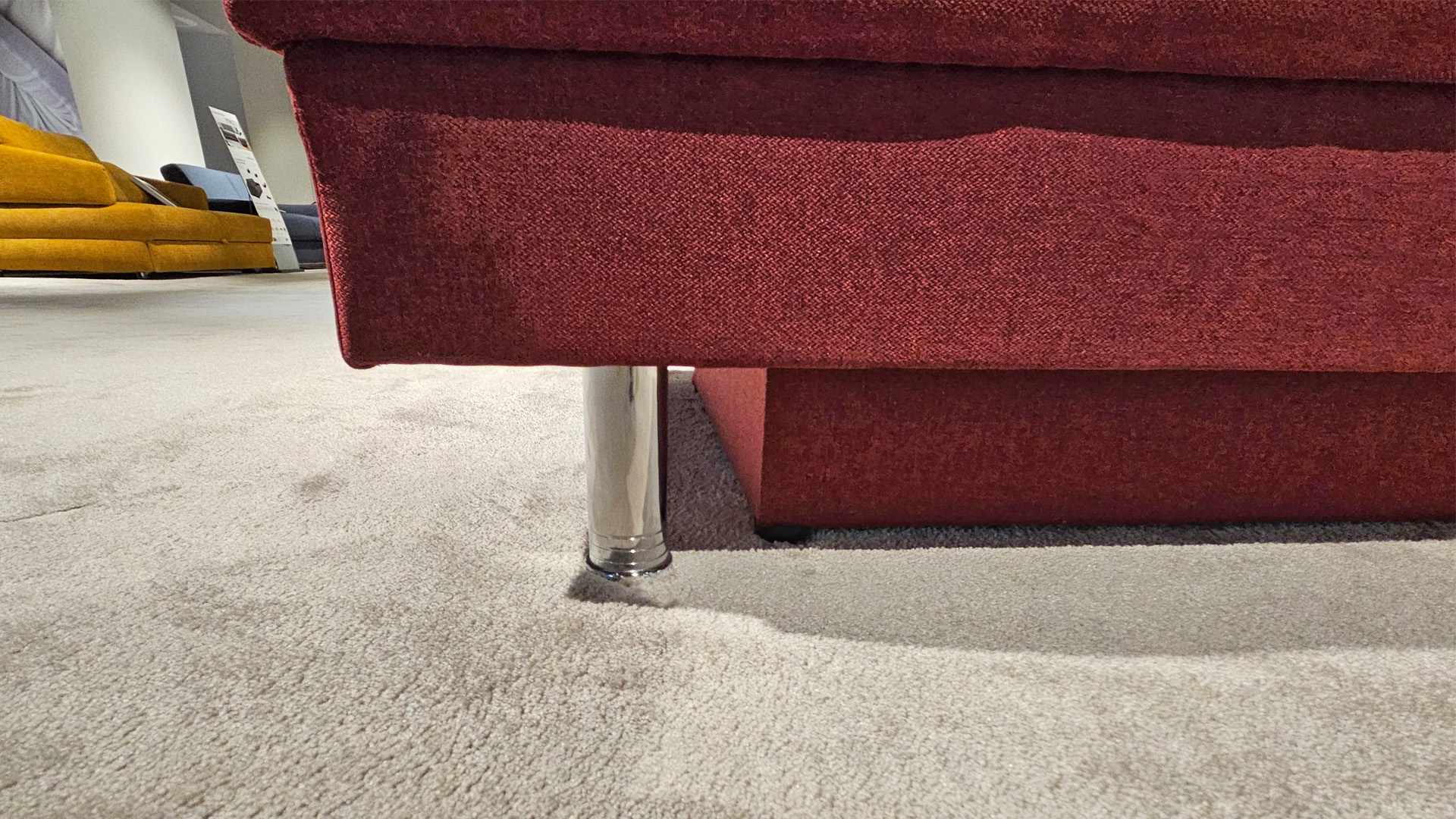 Schlafsofa inkl. Kissen in Stoff