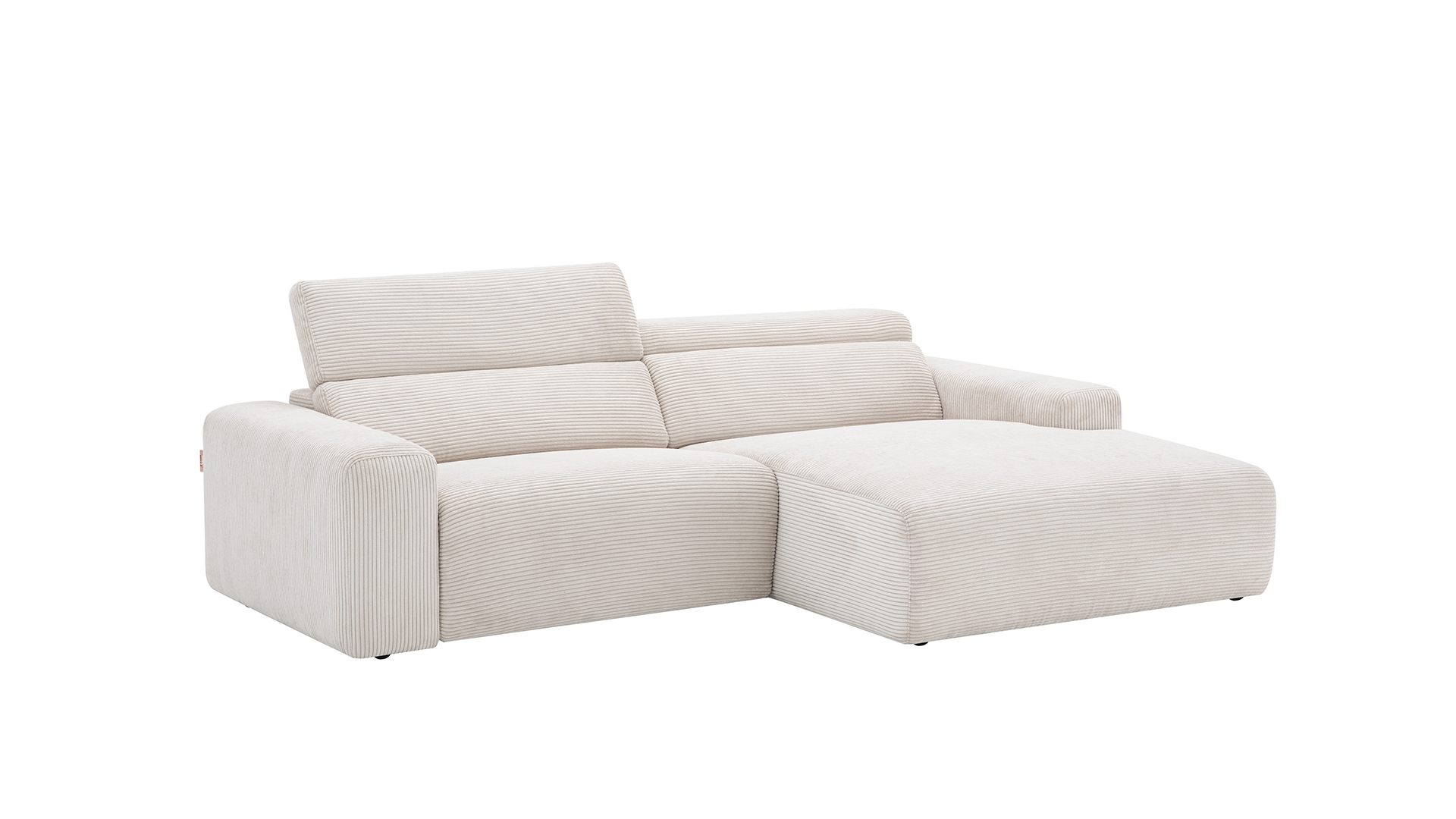 Ecksofa Best Buddy mit motorischer XXL-Relaxfunktion in Trendstoff Cord Ecksofa Best Buddy mit motorischer XXL-Relaxfunktion in Trendstoff Cord-05971026WW