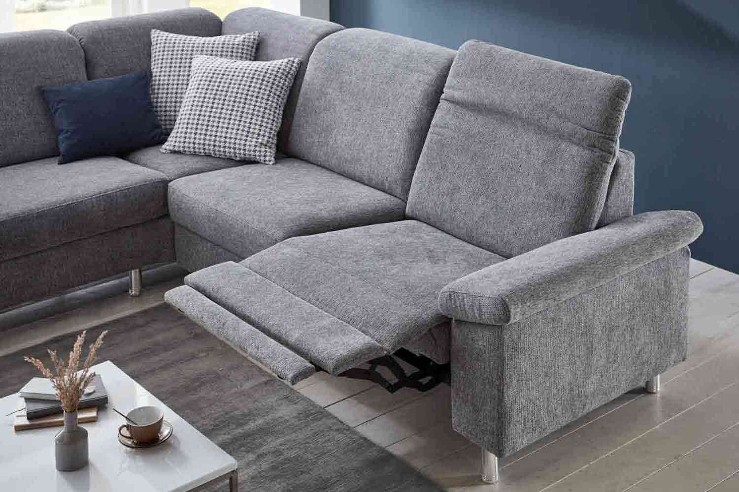 Stoff Ecksofa L-Form 