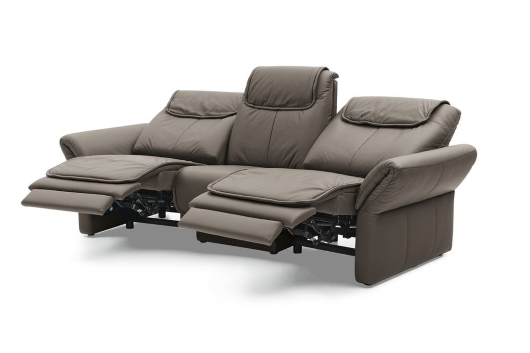 Musterring Leder Garnitur MR 380 motorische Relaxfunktion Elephant 3 Sitzer