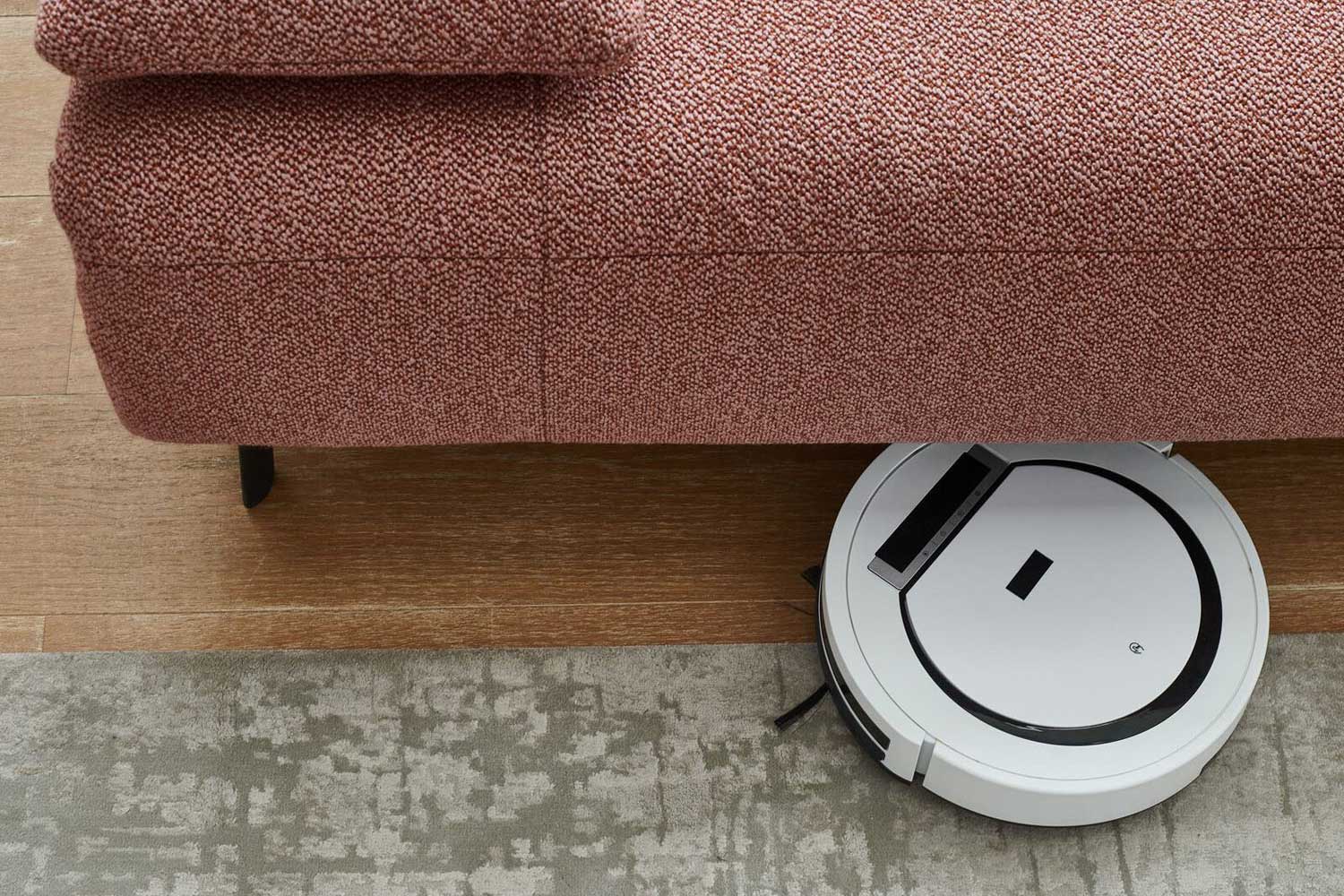 Ecksofa in Stoff L-Form mit Federkern Ecksofa in Stoff L-Form mit Federkern