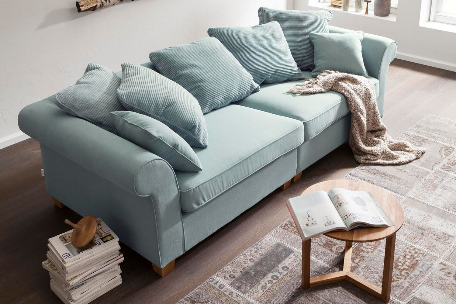 Stoff Bigsofa Almelo