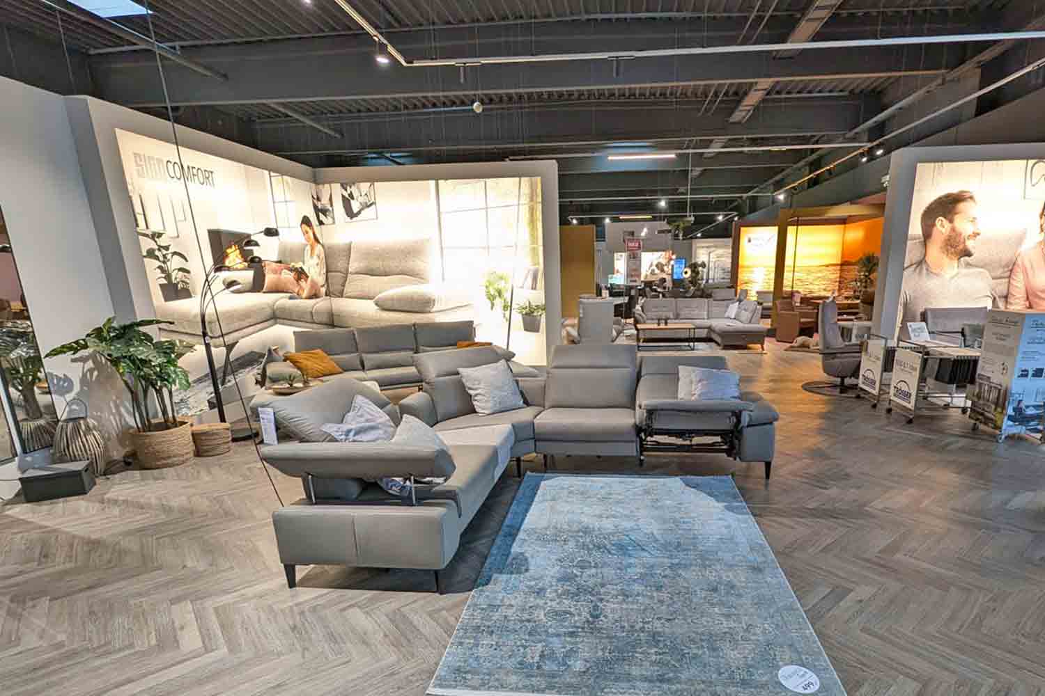 Thomas Brunner Ecksofa Edition No.4 inkl. motorischer Relaxfunktion in Leder