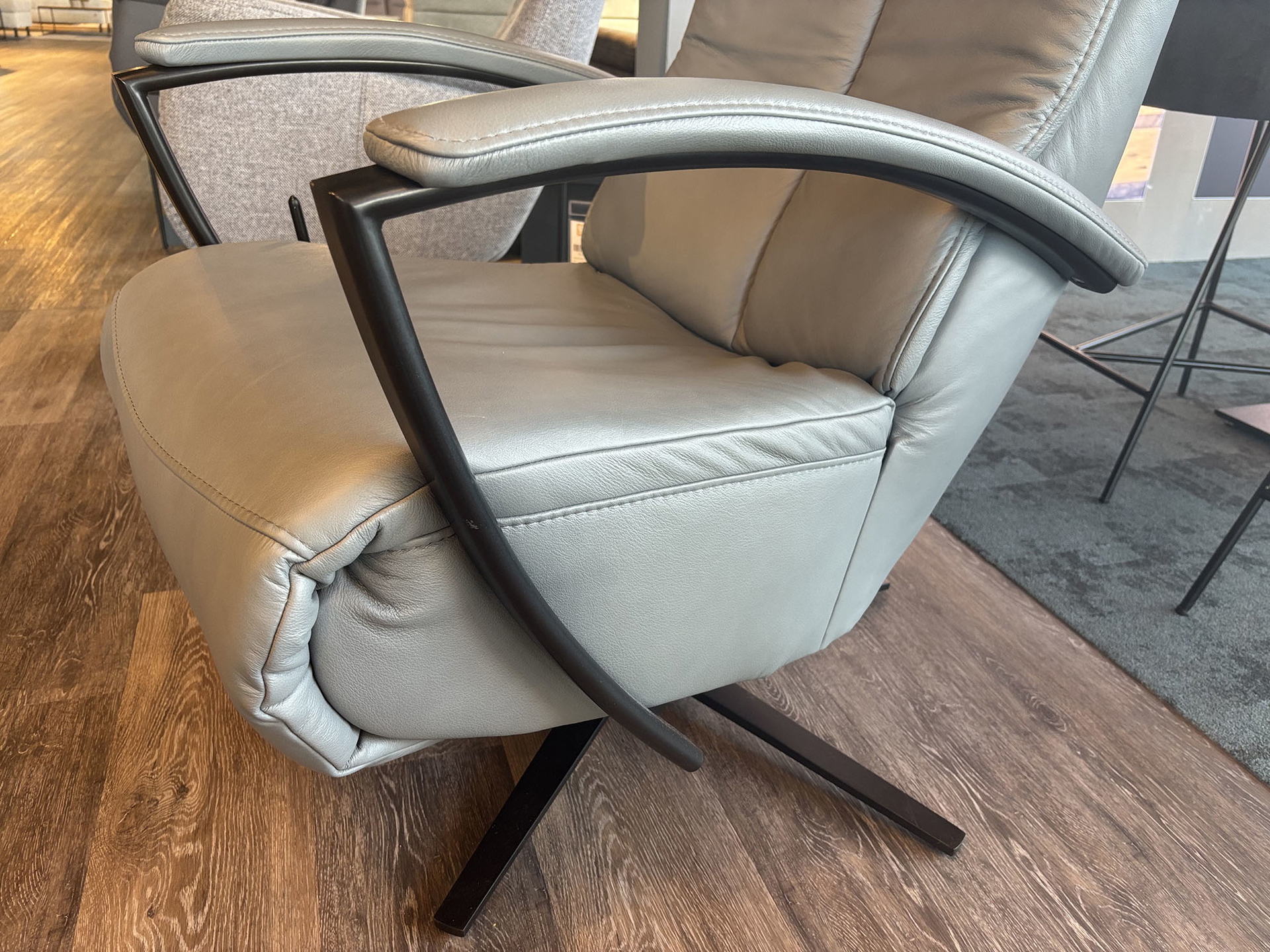 Modulmaster Relaxsessel mit manueller Funktion in Leder -0775013906-15WW-A