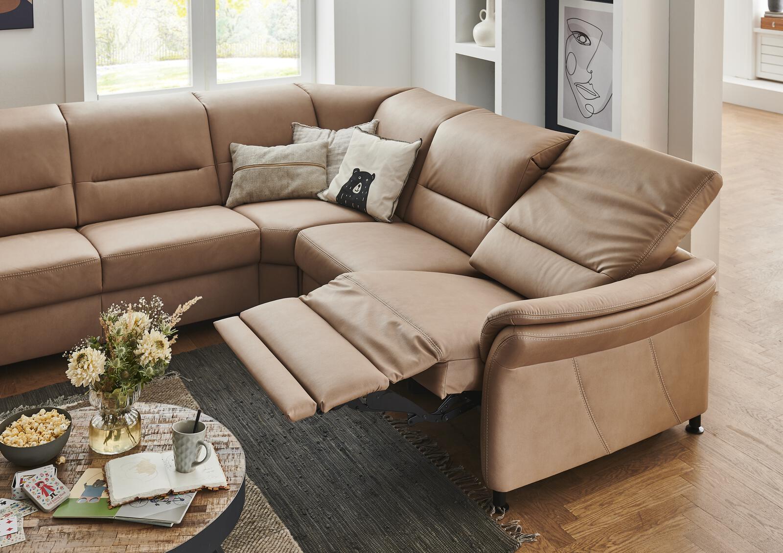 Wohnlandschaft Cosmos High im Smart Touch Stoff