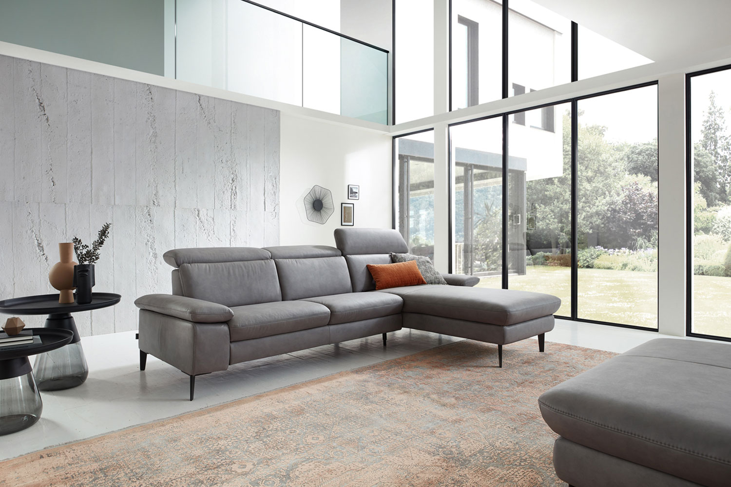 Stoff Ecksofa Thomas Brunner Edition 1